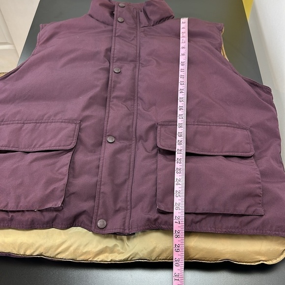 Cabela’s Premier Northern Goose Down Plum Puffer Vest 2XL Tall Outdoor Hunting - Picture 12 of 15